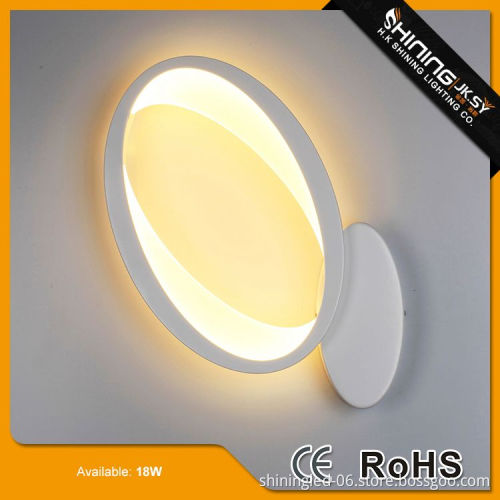 Latest style contemporary indoor led wall light for hotel